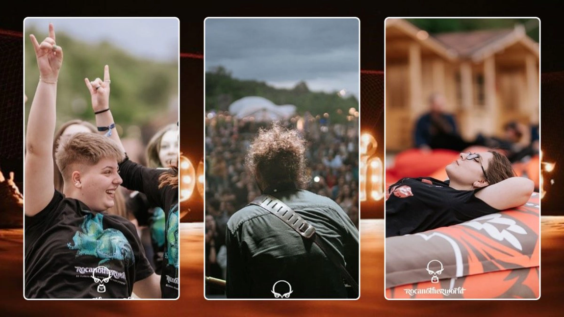Rocanotherworld 2022 și-a deschis porțile ieșenilor pasionați de rock! Vocalistul Om la lună, Doru Pușcașu: „Publicul ieșean îmi place cel mai mult” – GALERIE FOTO