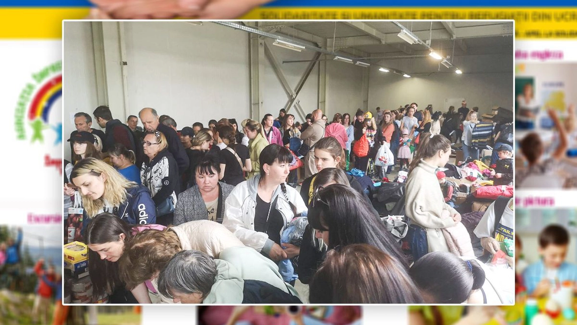 Centrul ieșean de distribuire a alimentelor către familiile refugiaților din Ucraina e pe punctul de a se închide! Asociația Împreună pentru Miroslava caută un nou depozit