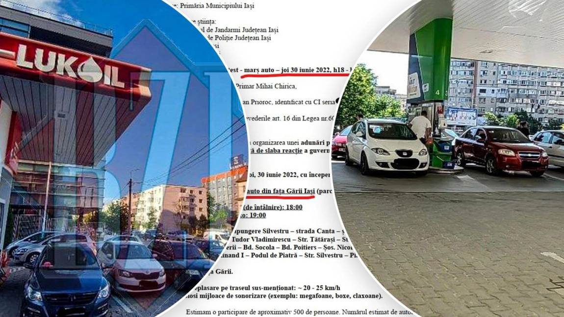 Protest uriaș împotriva prețului carburanților! Mii de ieșeni nemulțumiți au anunțat că vor ieși în stradă