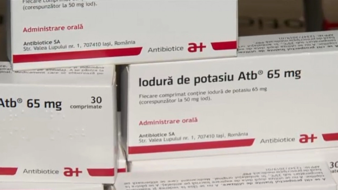 La finalul săptămânii, vor ajunge în farmacii pastilele de iodură de potasiu. Cum vor putea ieșenii să intre în posesia acestora