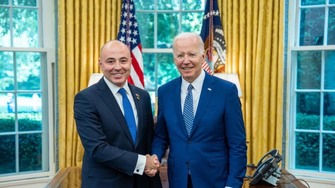 Ambasadorul României în SUA, primit de președintele Joe Biden