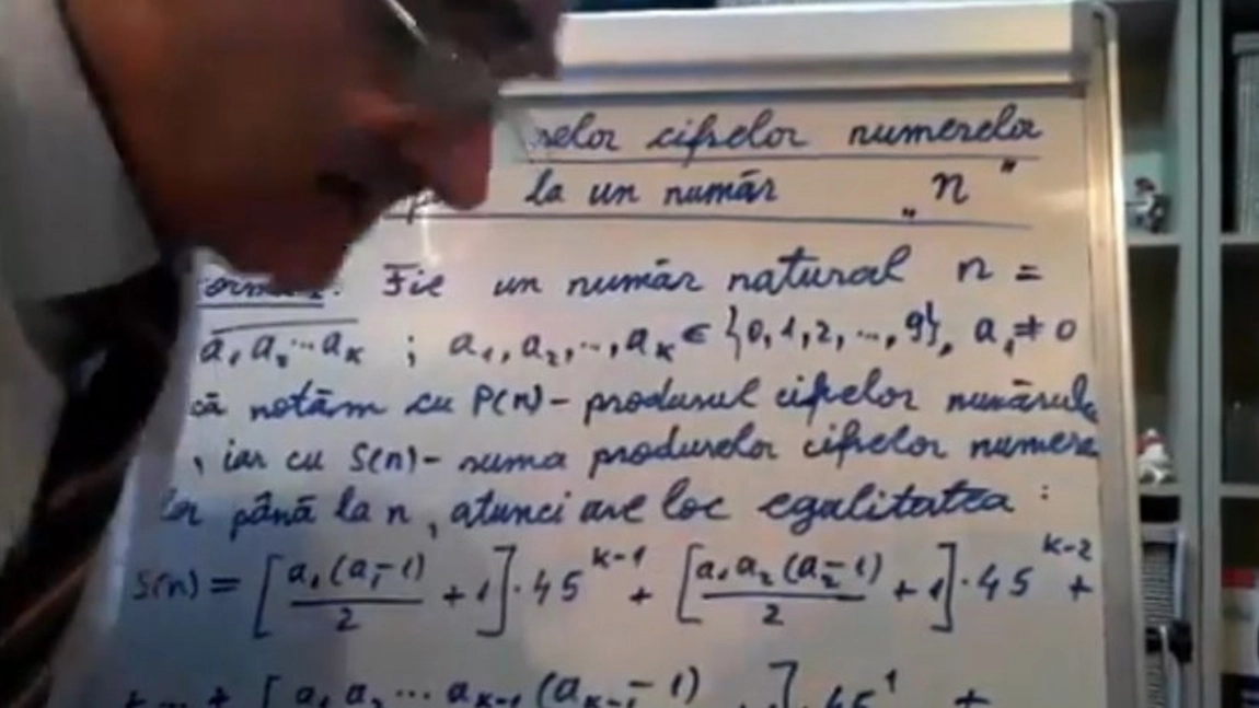 Un profesor de Matematică din Focşani a găsit o formulă de calcul inedită