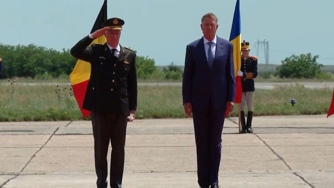 Regele Belgiei, primit de președintele Klaus Iohannis - LIVE VIDEO