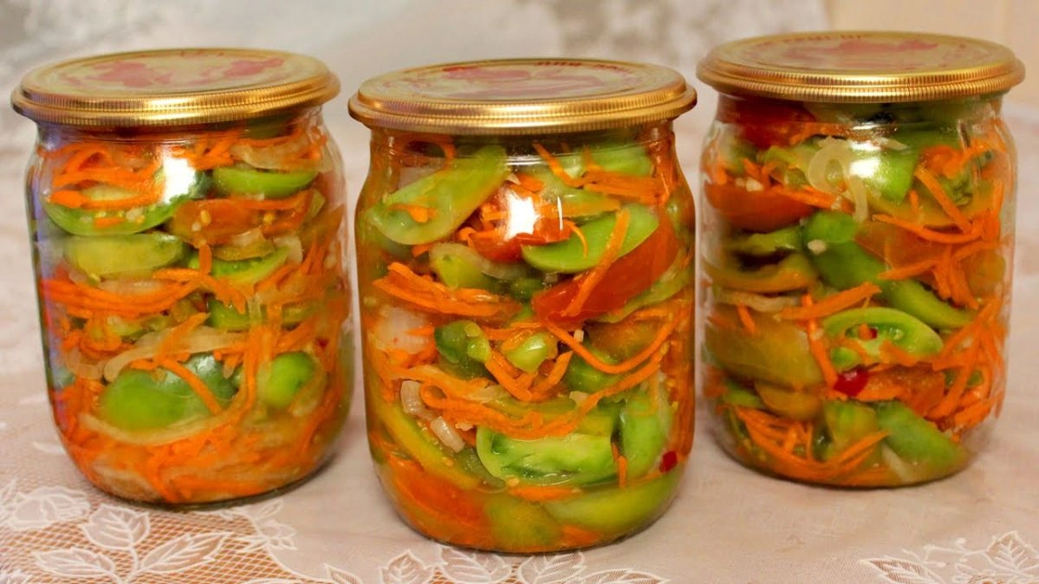 Salată de gogonele verzi pentru iarnă. Rețetă simplă dar delicioasă pentru un ospăț pe cinste