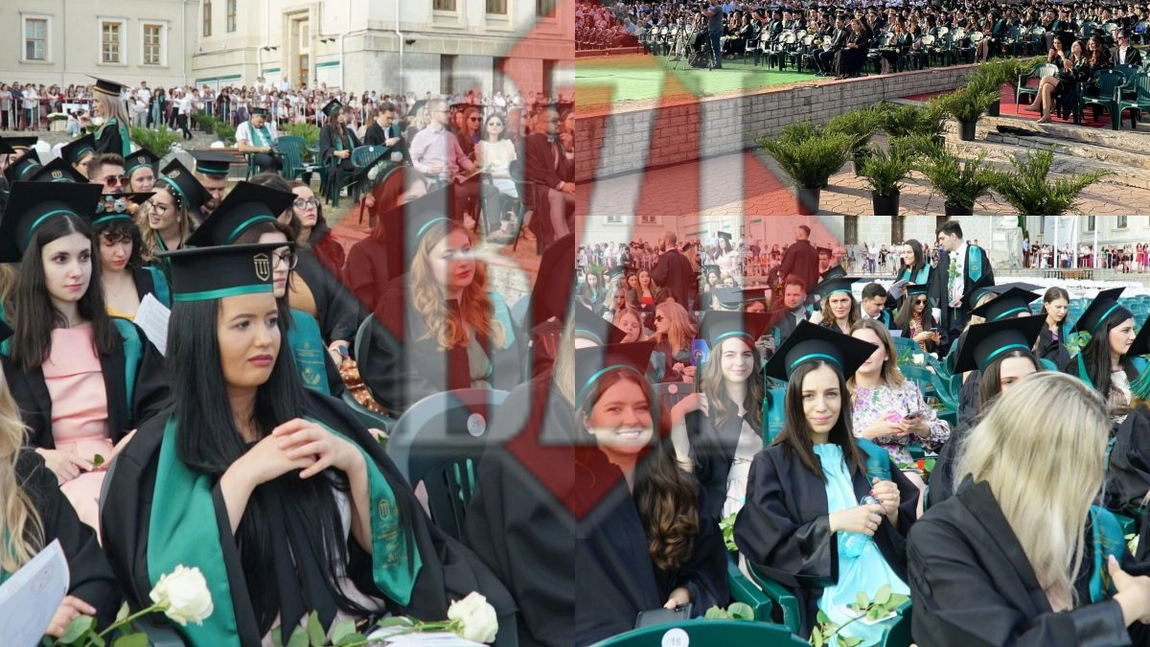 Moment special de absolvire pentru mii de tineri, la Iași. Studenți, părinți și profesori, împreună la o întâlnire aniversară- GALERIE FOTO, VIDEO