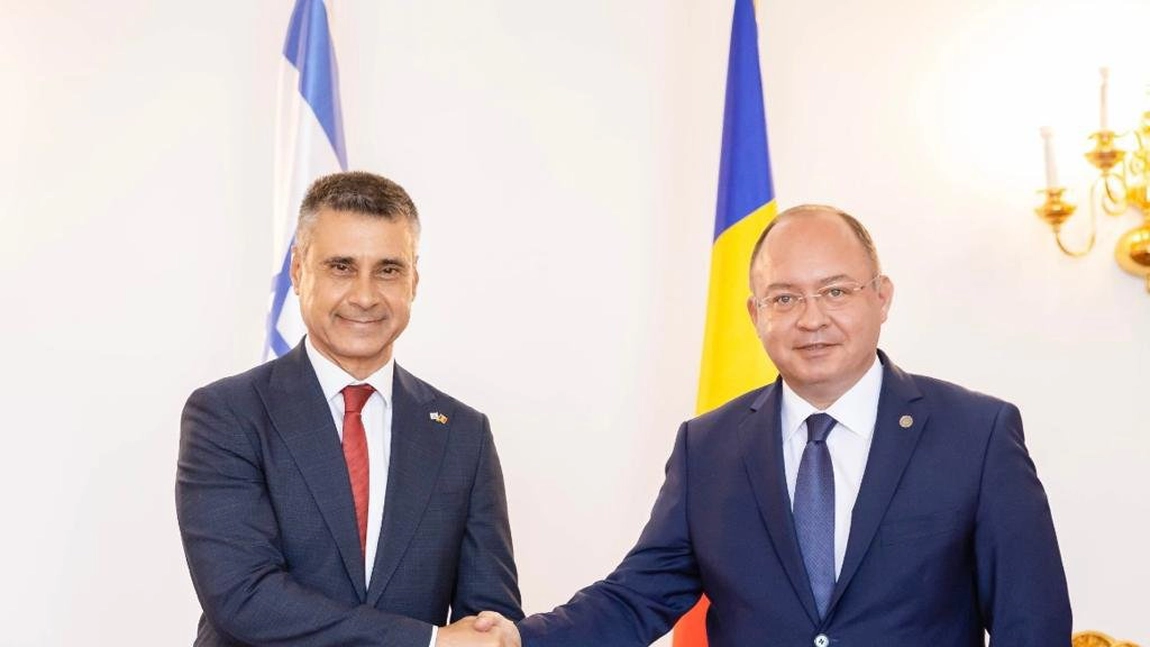 Ministrul de Externe, întâlnire de „rămas bun” cu ambasadorul Israelului, David Saranga
