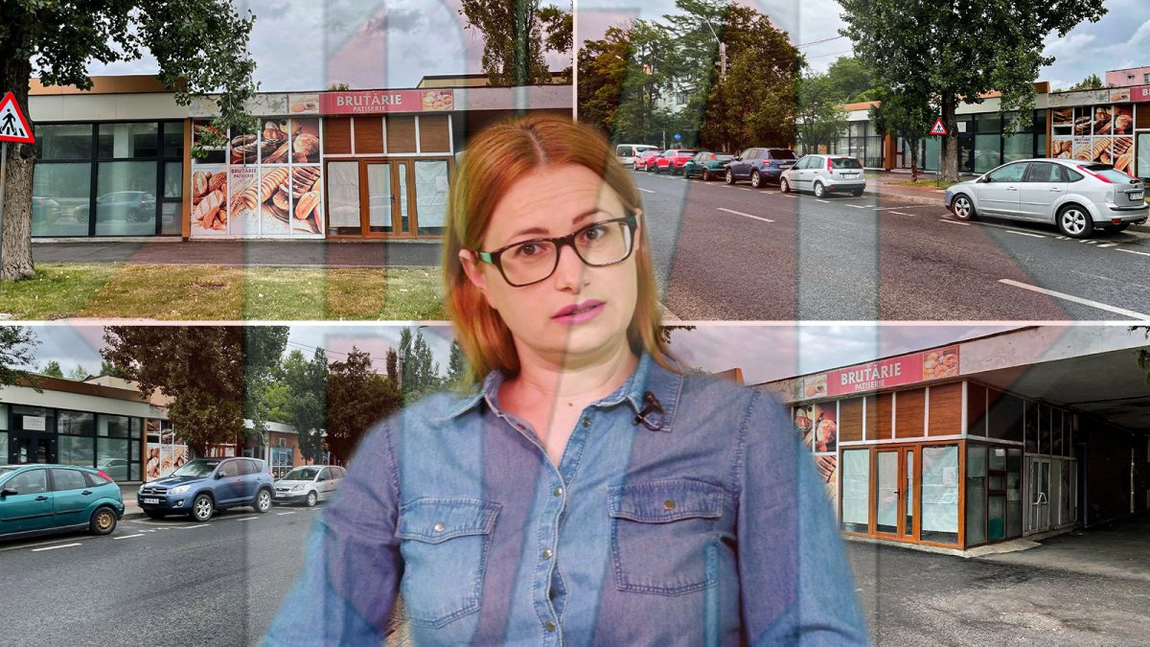 Bătaie pe un spațiu comercial din Iași! Primăria preferă să-l lase în paragină decât să încaseze de la patroana „Coșul cu pâini”. Mariana Leț: „Ăia mici și fraieri nu pot face nimic” – FOTO