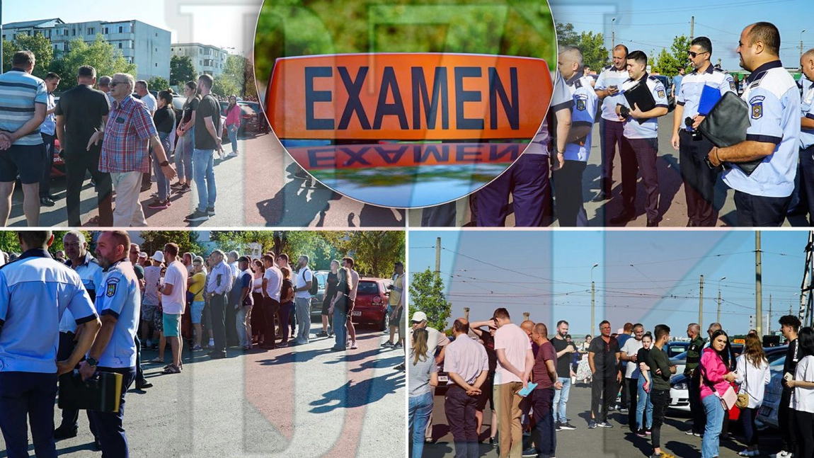 Ieșenii care voiau permisul auto au ratat examenul cu trimișii din București! Nu știau că examinatorii vor fi indulgenți: „Nu-l pui să facă la stânga pe rampa de la Colegiul Negruzzi...” – FOTO