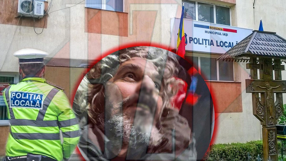 Scene incredibile, la Iași! Un polițist local ar fi bătut un bărbat pe stradă, dar și în sediul Poliției Locale! „I-a dat un pumn în gură și l-a băgat cu forța în mașină”