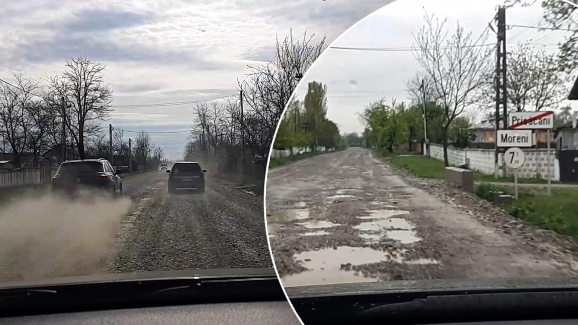 Se stinge conflictul legat de asfaltarea unui drum din județul Iași! Trei milioane de euro, pentru a scăpa de praful din mijlocul comunei – FOTO