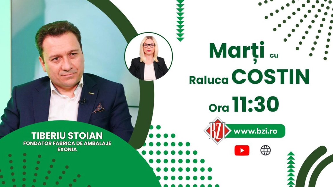 LIVE VIDEO - Ediţie specială BZI LIVE, alături de Tiberiu Stoian, în fabrica de ambalaje Exonia! - FOTO