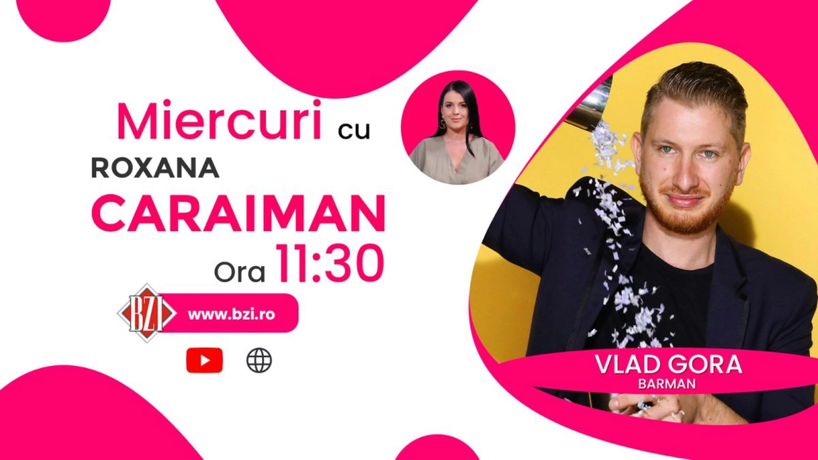 LIVE VIDEO - Ce trebuie să conțină meniul de băuturi la un eveniment? Despre licorile în vogă sezonul acesta vorbește la BZI LIVE barmanul Vlad Gora