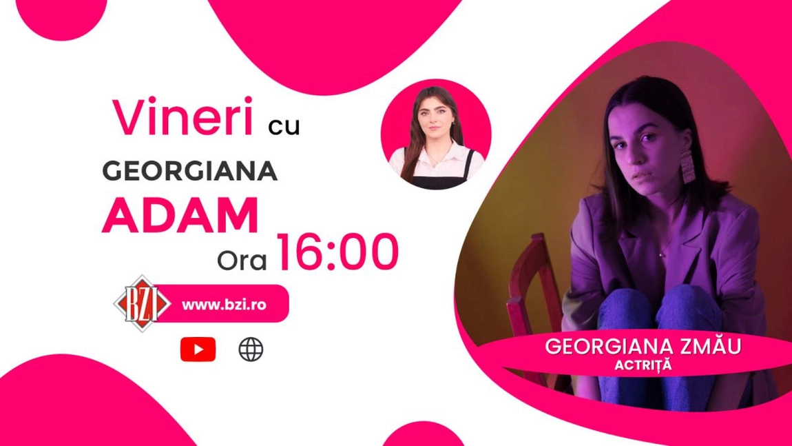 LIVE VIDEO - Entuziasm și pasiune pentru teatru! Georgiana Zmău, actriță, detaliază pentru BZI LIVE despre tainele actoriei - FOTO