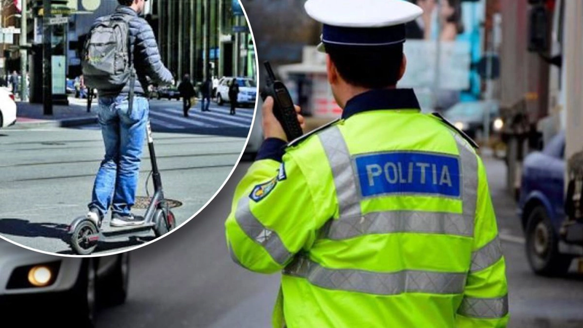 Bicicliștii și cei cu trotinete electrice, sancționați de poliția rutieră! Ce reguli au încălcat aceștia
