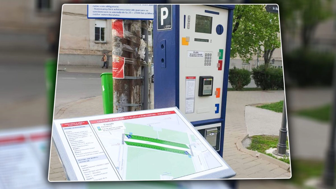 Primăria Municipiului Iași investește jumătate de milion de lei pentru 14 parcometre!
