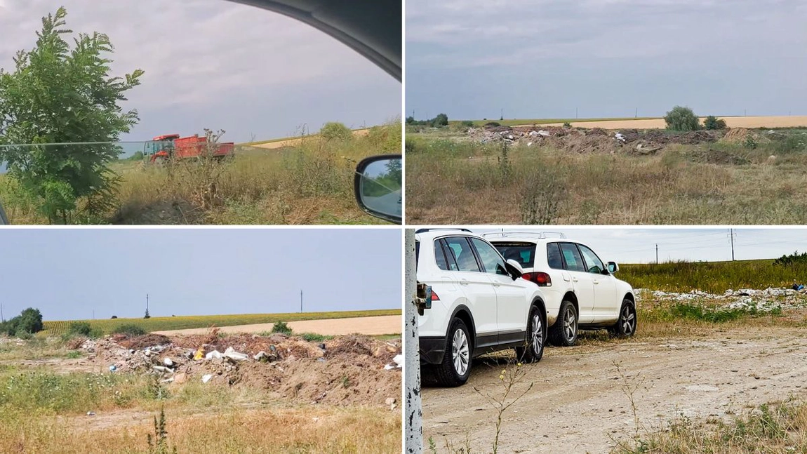 Primarul și viceprimarul din Pașcani, acuzat că aruncă deșeuri pe câmpurile municipiului! La câteva zile după ce un consilier local a sesizat problema, acoperă faptele - VIDEO