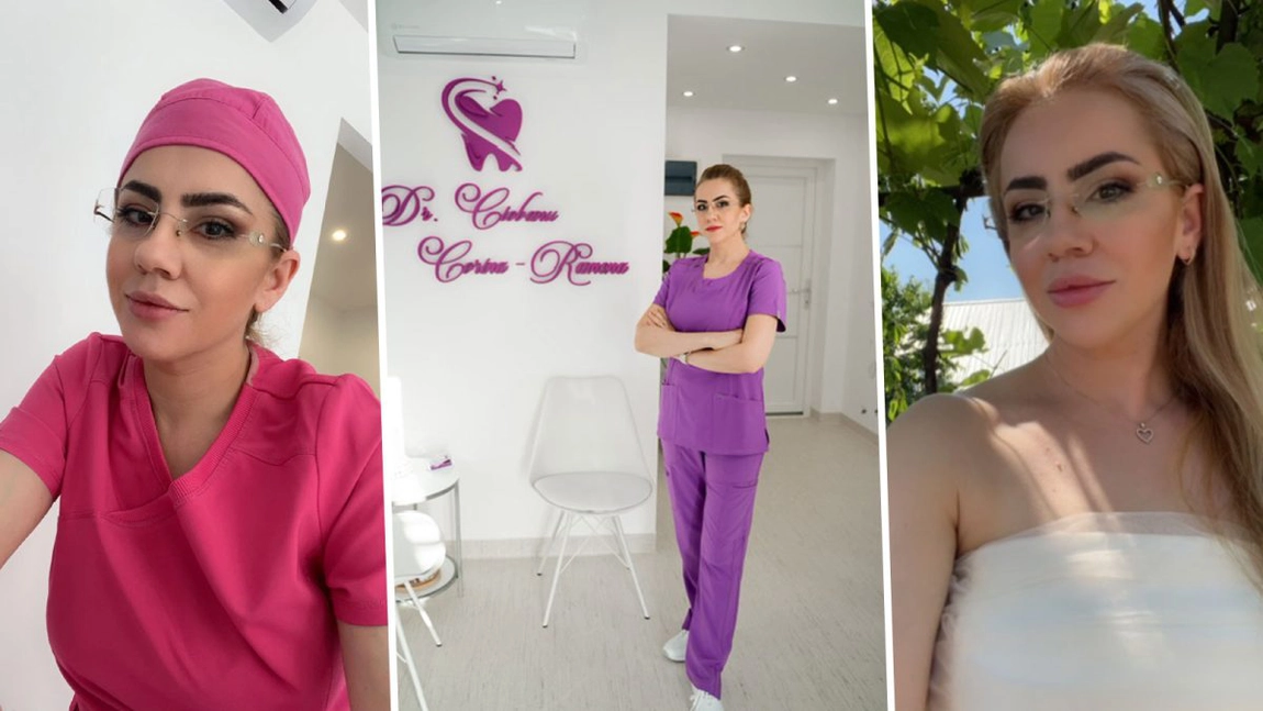 Cea mai sexy stomatologă face furori pe TikTok! Dr. Corina Ciobanu postează filmulețe în care își promovează cabinetul, dansând pe ritmuri orientale! – GALERIE FOTO / VIDEO