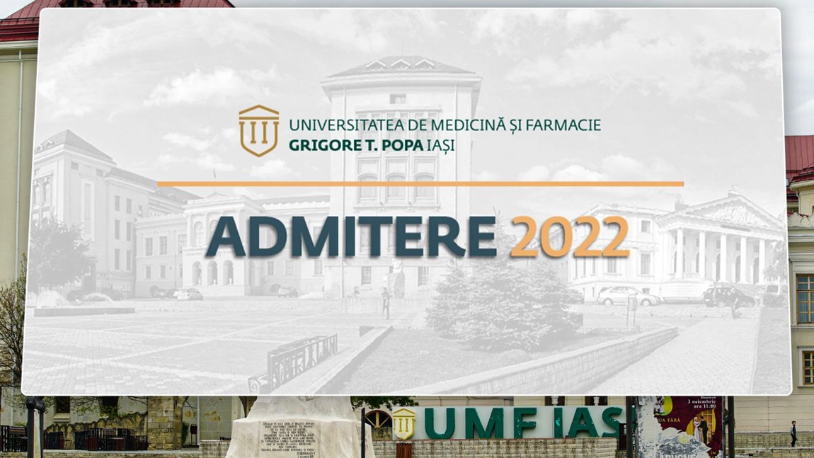 Concurență modestă la UMF Iași! Puțin peste 2.200 de candidați pe locurile oferite la admitere!