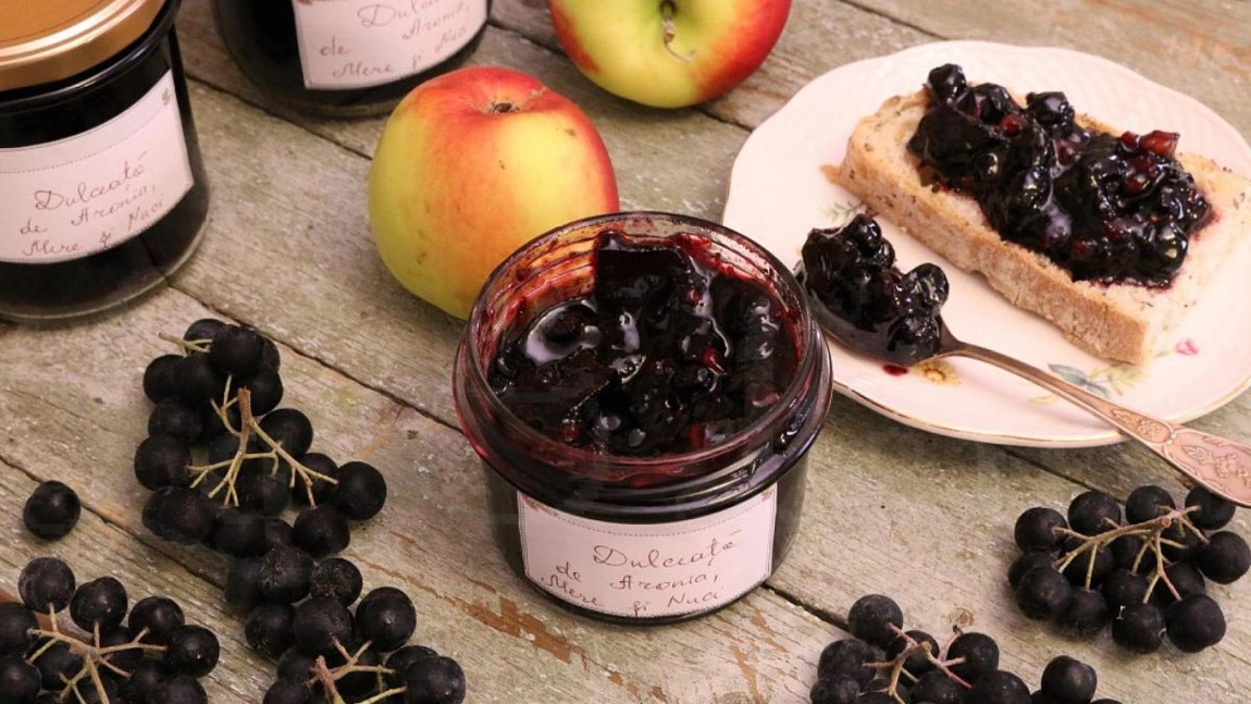 Rețeta de dulceață de aronia. Un desert perfect pentru sezonul rece