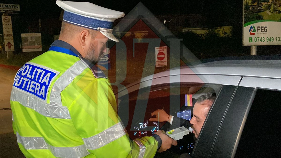 Șofer fără Inspecția Tehnică Periodică a mașinii, prins de polițiștii ieșeni - EXCLUSIV, FOTO