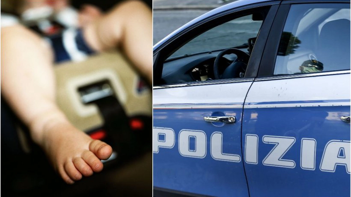 Fetiță de 2 ani, lăsată în mașină, în plină caniculă. Părinții au ieșit să se certe. Copilul a ajuns în stare gravă la spital, în Italia