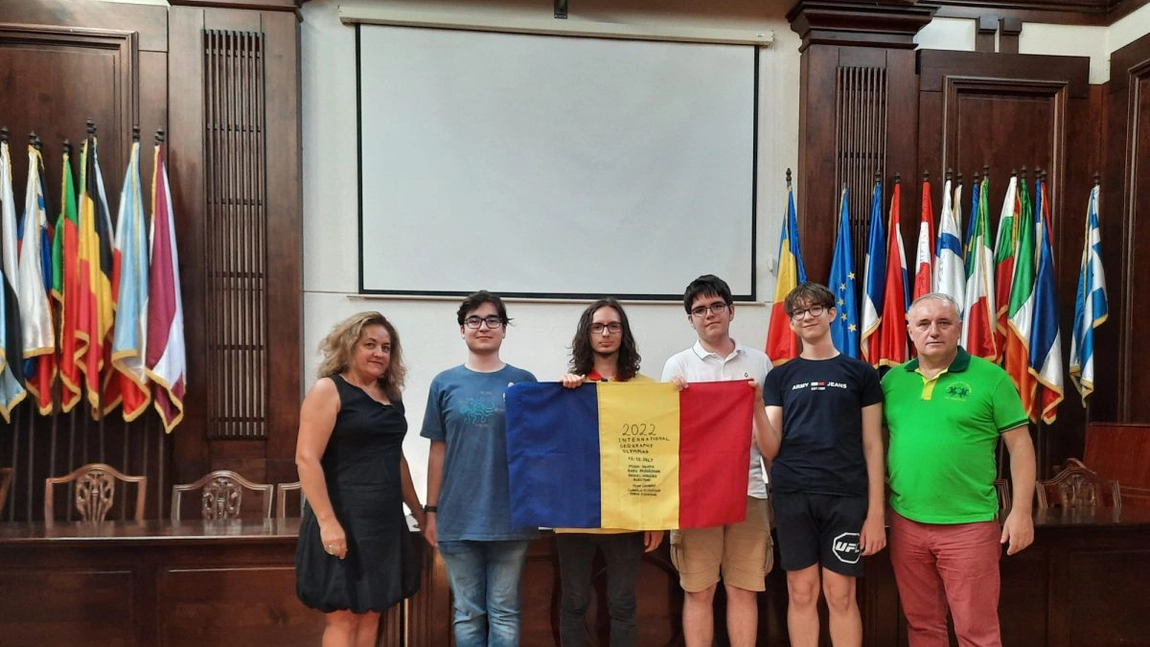 Daniel Hanganu, elev la Colegiul Național Iași, a obținut medalia de aur la Olimpiada Internațională de Geografie
