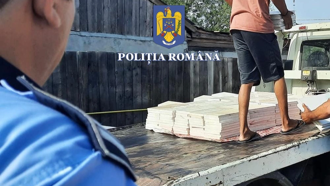 Cercetați pentru furt calificat, reținuți de polițiști - GALERIE FOTO