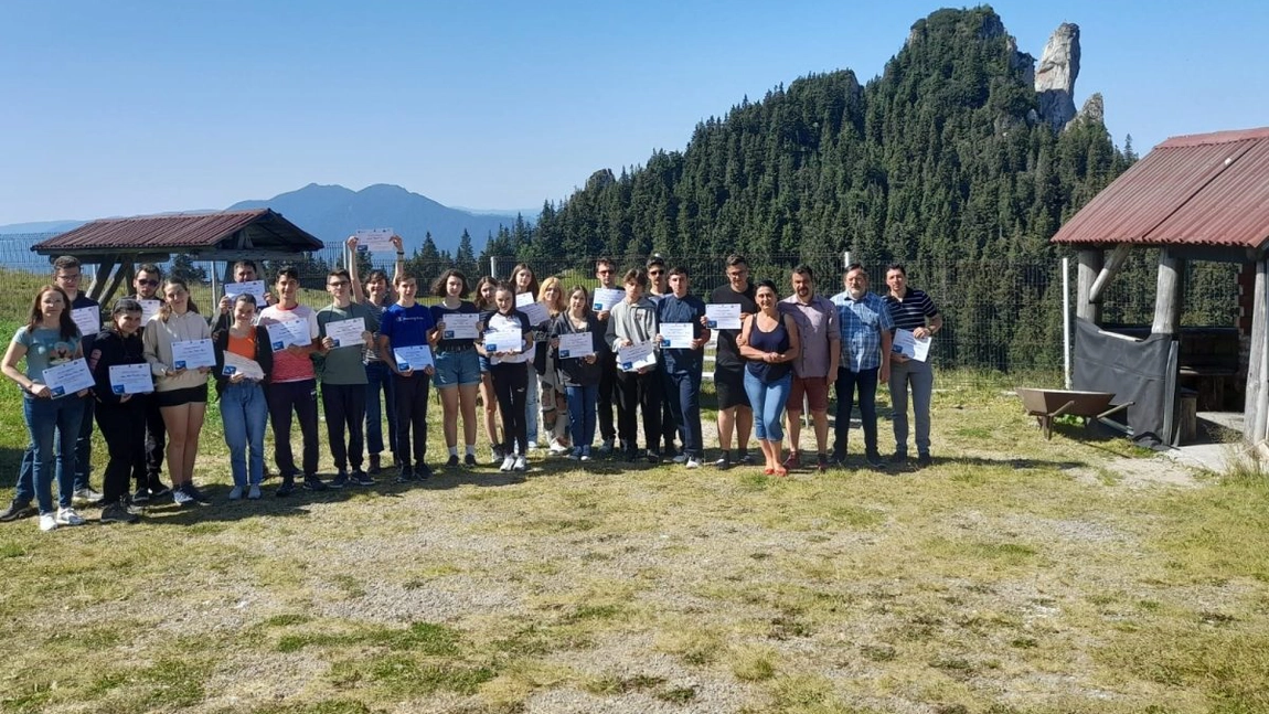 Școala de vară pentru elevii de la etapa națională a Olimpiadei de Geografie, organizată în Masivul Rarău