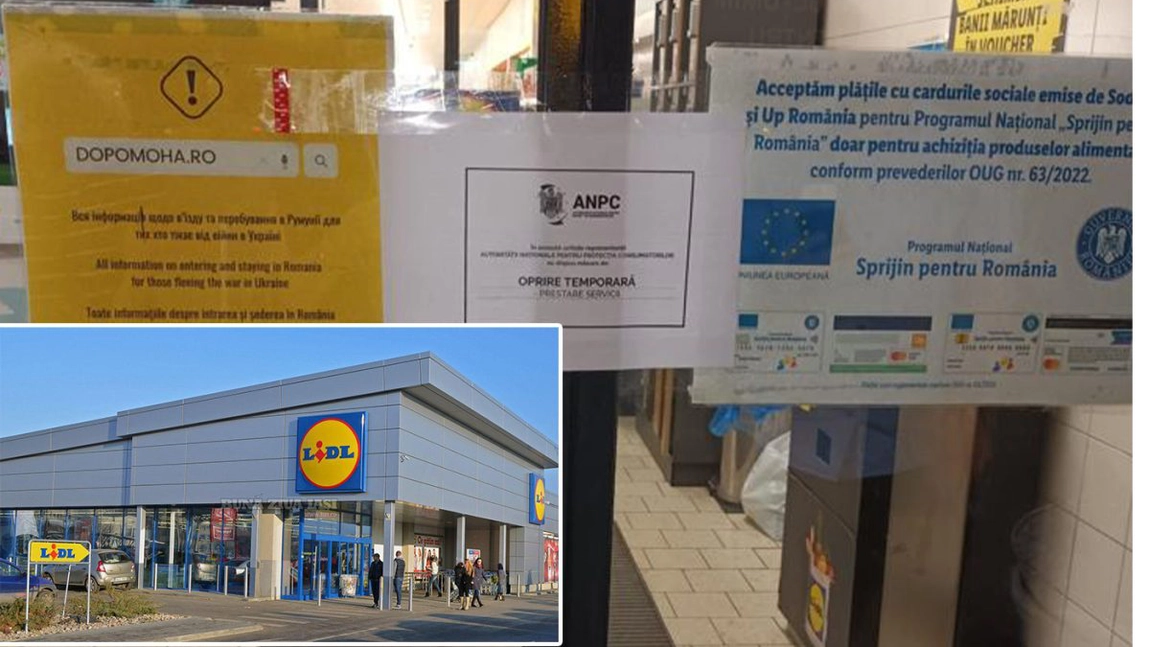 LIDL Tătărași a fost închis. Inspectorii ANPC au descoperit numeroase nereguli. Imagini cu dezastrul din magazin - FOTO, VIDEO