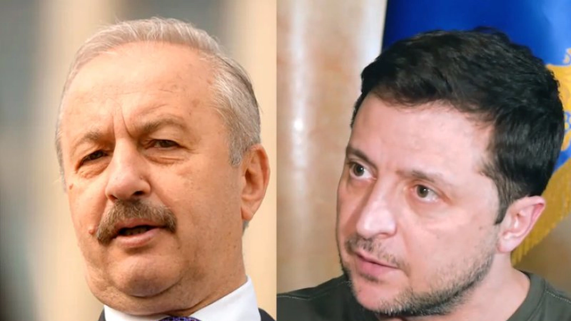 Preşedintele Volodimir Zelenski l-a decorat pe ministrul Apărării, Vasile Dîncu