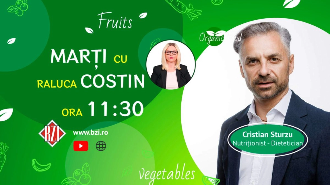 LIVE VIDEO - Care este cea mai mare greșeală pe care o fac persoanele care vor să slăbească? Aflați de la Cristian Sturzu, nutriționist-dietetician, numai la BZI LIVE! - FOTO