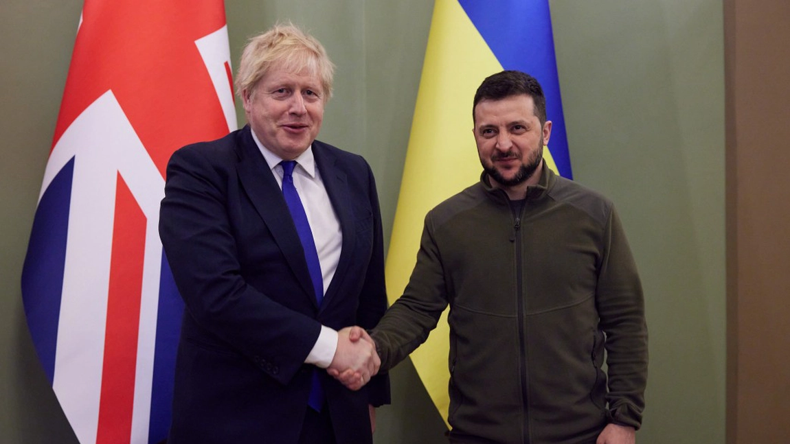 Boris Johnson a vizitat Ucraina de Ziua Independenței: „Cred că poate să câștige”