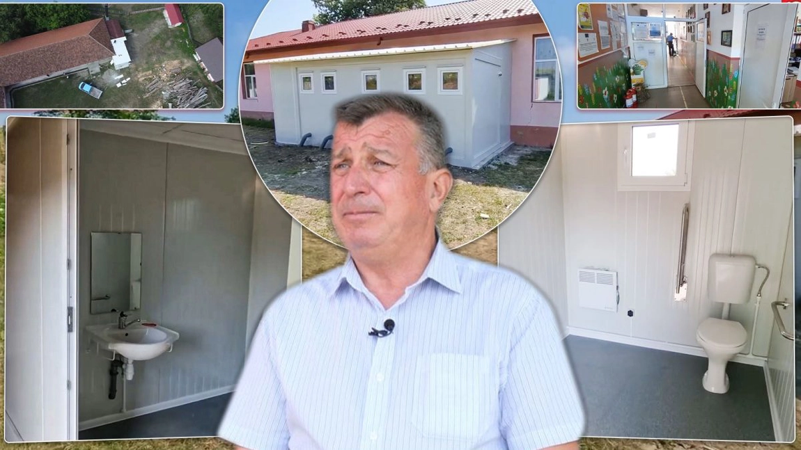 Pregătirile pentru noul an școlar se apropie de final! Mihai Darabană: „Niciun copil din Scânteia nu va mai merge la toaleta din curte când e la școală”