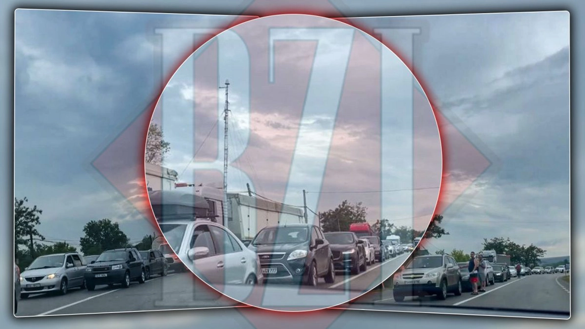 Cozi interminabile la Vama Sculeni! Oamenii stau cu orele pe sensul de ieșire din țară – VIDEO