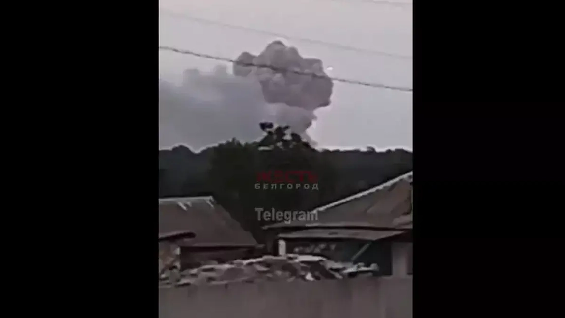 Explozie în regiunea rusească Belgorod. Rușii dau vina pe căldură și „efectul de lupă”