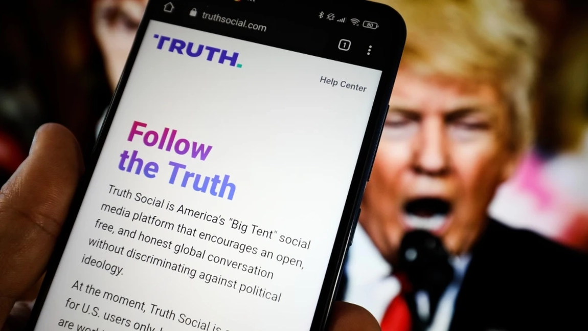 Truth Social, platforma lui Donald Trump, a fost interzisă în Google Play