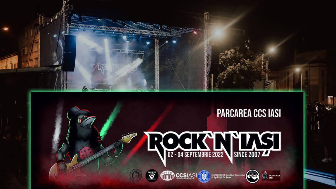 O nouă ediție a festivalului „Rock'N'Iași”, eveniment ce susține trupele rock din România și străinătate