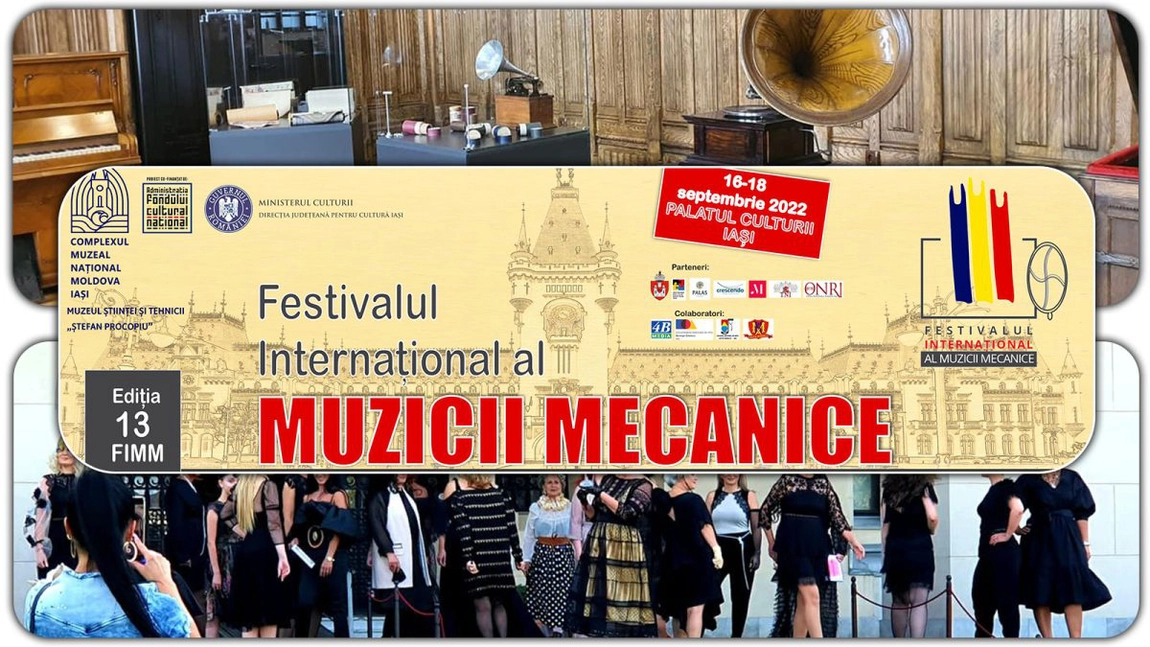 În Iași, de astăzi, este programat unul dintre cele mai interesante evenimente publice. Vor putea fi admirate instrumente de muzică mecanică-unicat