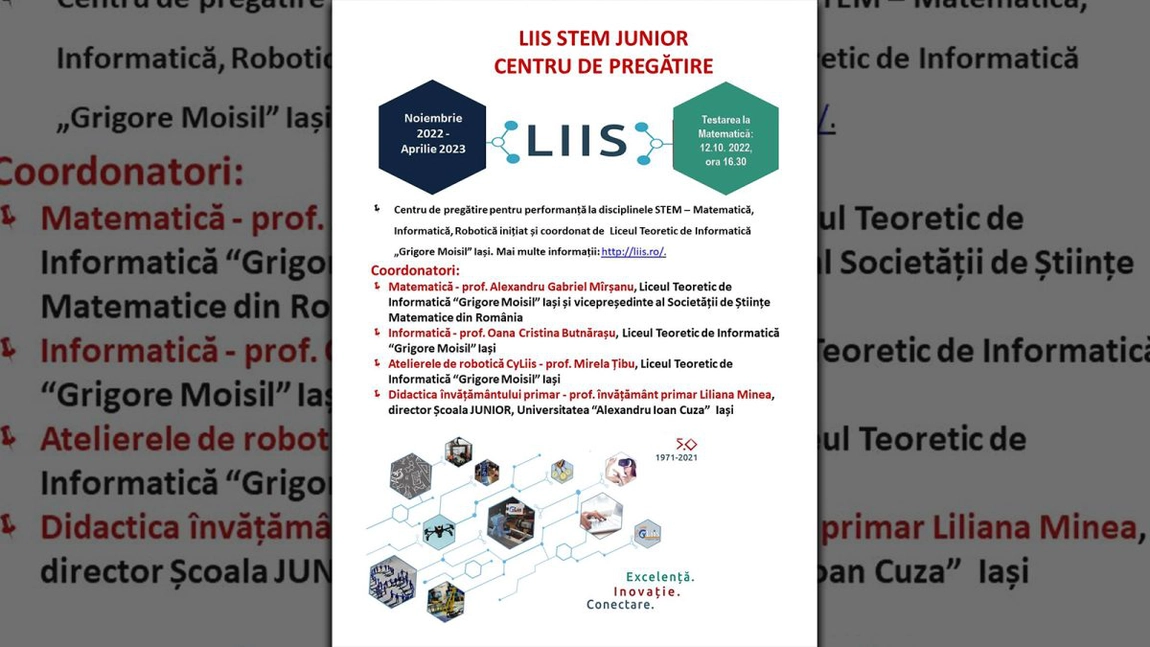 Liceul Teoretic de Informatică „Grigore Moisil” Iași oferă gratuit elevilor de gimnaziu resurse educaționale privind învățarea online