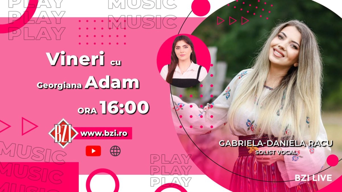 LIVE VIDEO - Ce sacrificii trebuie să facă un artist? Gabriela-Daniela Racu, solist vocal, detaliază pentru BZI LIVE despre secretele unei artiste de succes - FOTO