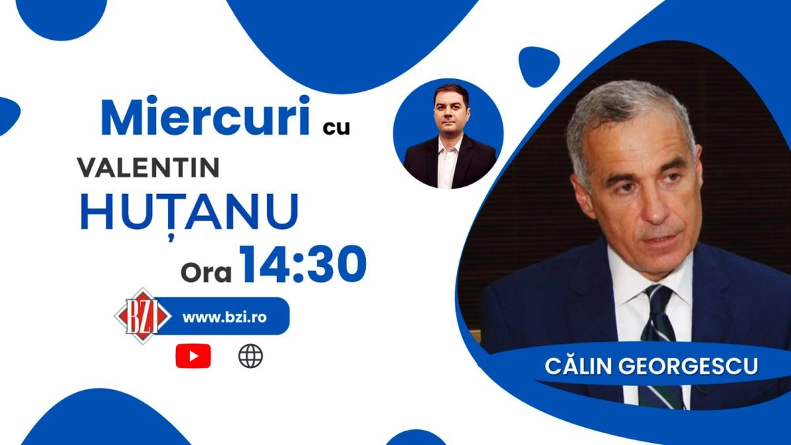LIVE VIDEO - Călin Georgescu propus ca premier al României şi expert în dezvoltare durabilă într-o nouă ediţie BZI LIVE exclusivă - FOTO
