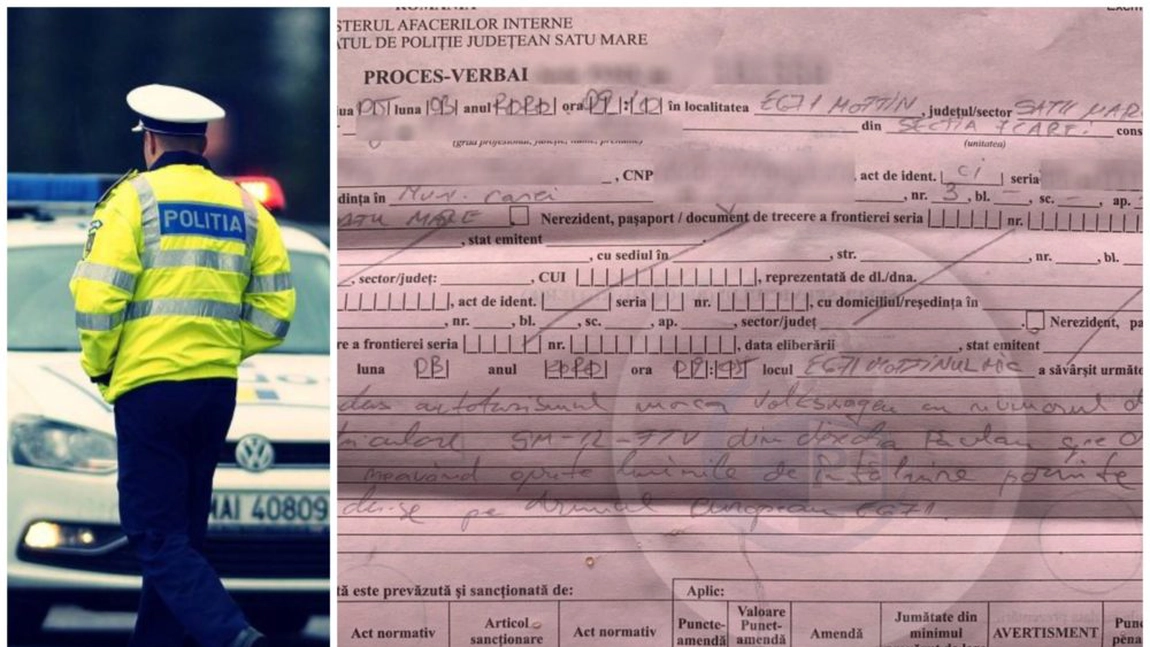Atenție, șoferi. Amendă 2.900 de lei pentru o regulă ignorată ușor în trafic
