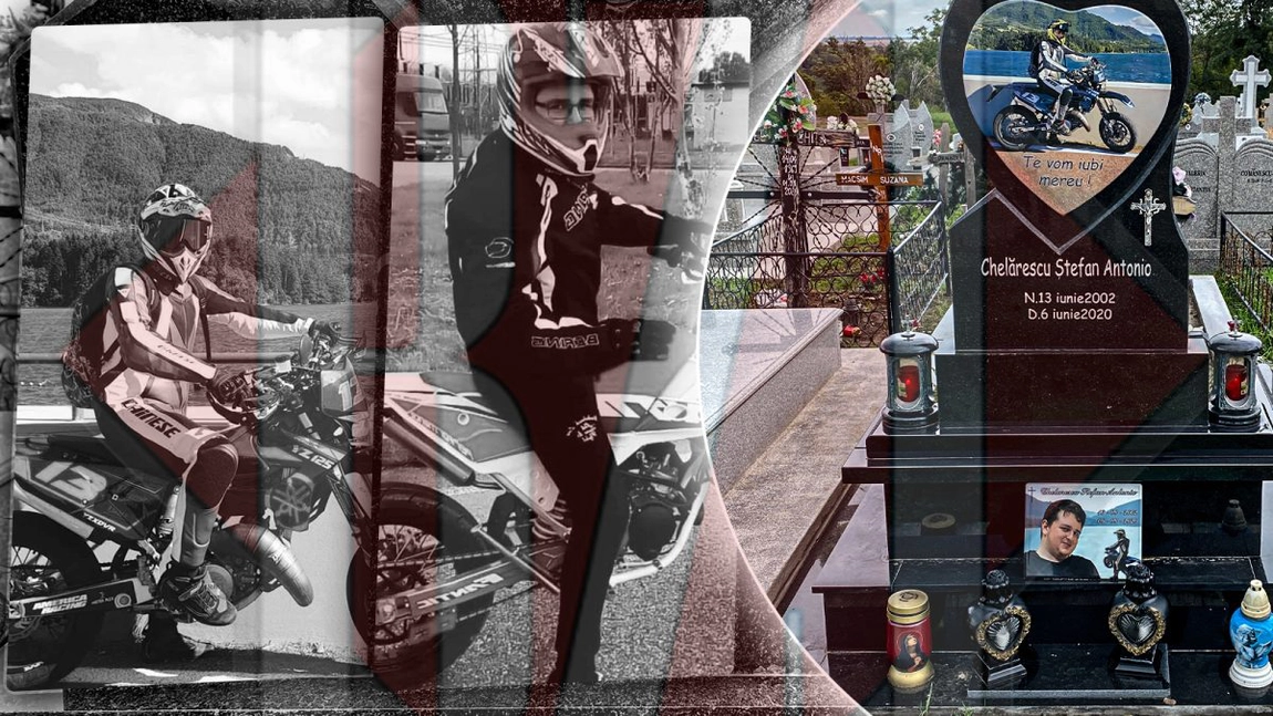 Povestea din spatele imaginii dramatice! S-a stins cu doar câteva zile înainte de majorat, într-un cumplit accident de motocicletă. Iubea prea mult motoarele pe două roți