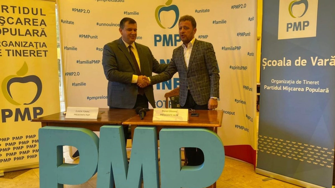 PMP vrea să bată palma cu ALDE pentru un proiect comun: ,,Direcţia în care ţara se îndreaptă în prezent este una greşită''