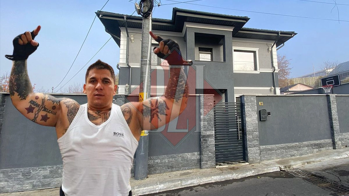Zeci de mascaţi au înconjurat proprietatea interlopului Adrian Corduneanu! Percheziţii la vila de sute de mii de euro din Iaşi! - EXCLUSIV, FOTO, VIDEO