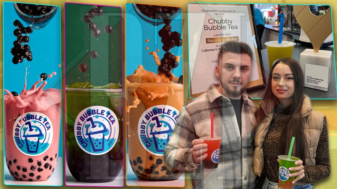 Chubby Bubble Tea din Iași a obținut „Recenzia de Aur” de la Google, cafeneaua fiind inclusă în topul din 2022. „A fost o surpriză pentru noi”