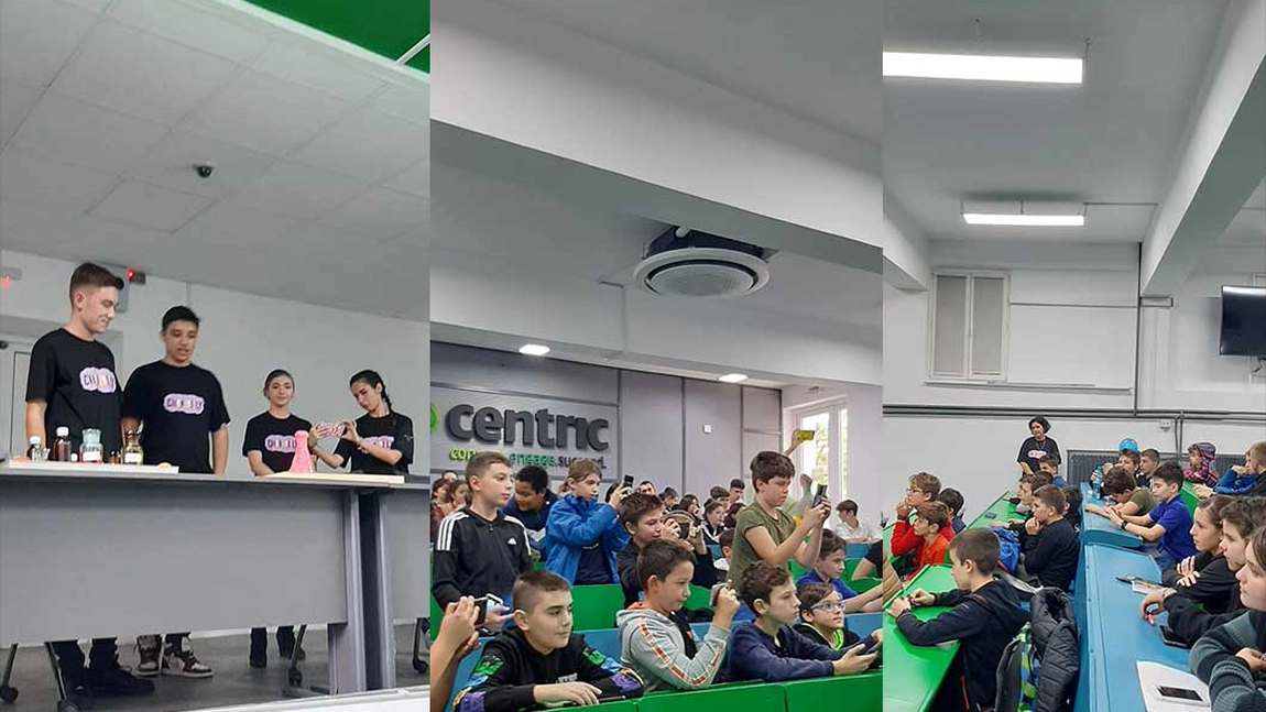 Clubul de chimie experimentală CHIMIPLY, inaugurat la Liceul Teoretic de Informatică „Grigore Moisil” Iași