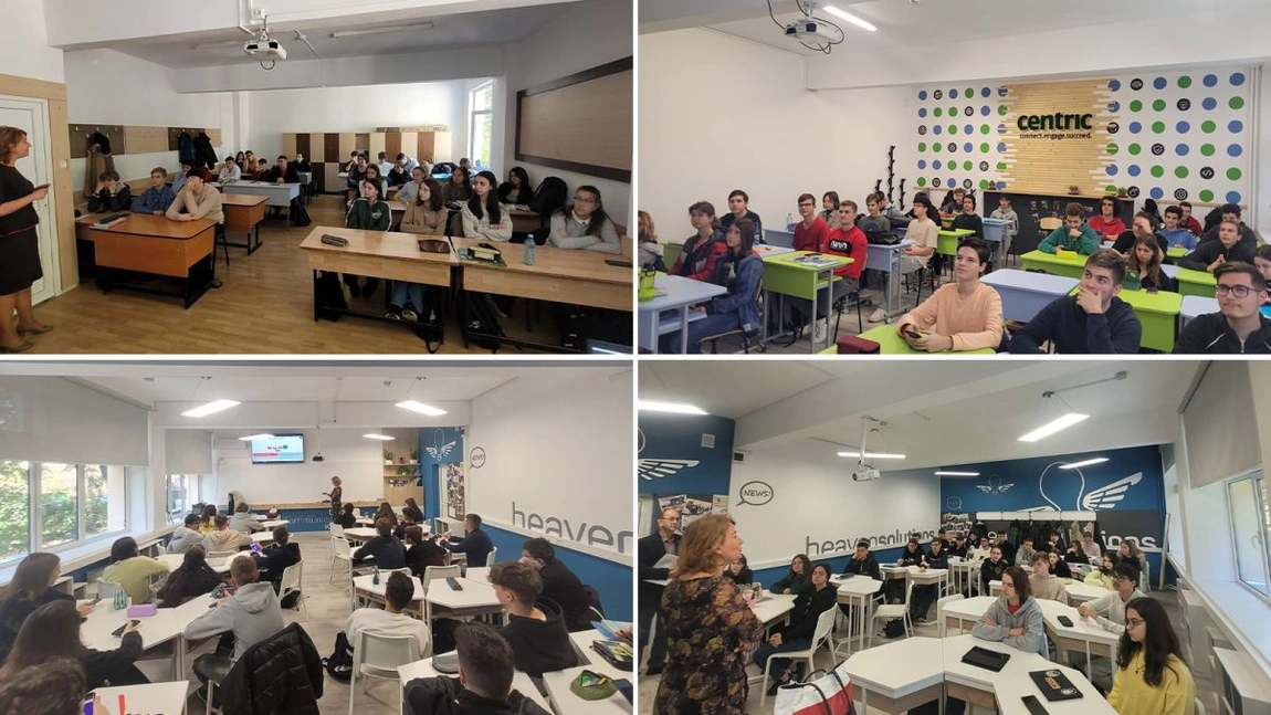 Program de educație financiară pentru elevii Liceului Teoretic de Informatică „Grigore Moisil” Iași! Banca Națională a României este partener în proiect