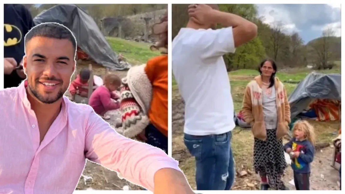 Gest de toată omenia făcut de Culiță Sterp. Artistul a ajutat o mamă singură cu şase copii, care trăiesc în condiţii extrem de grele