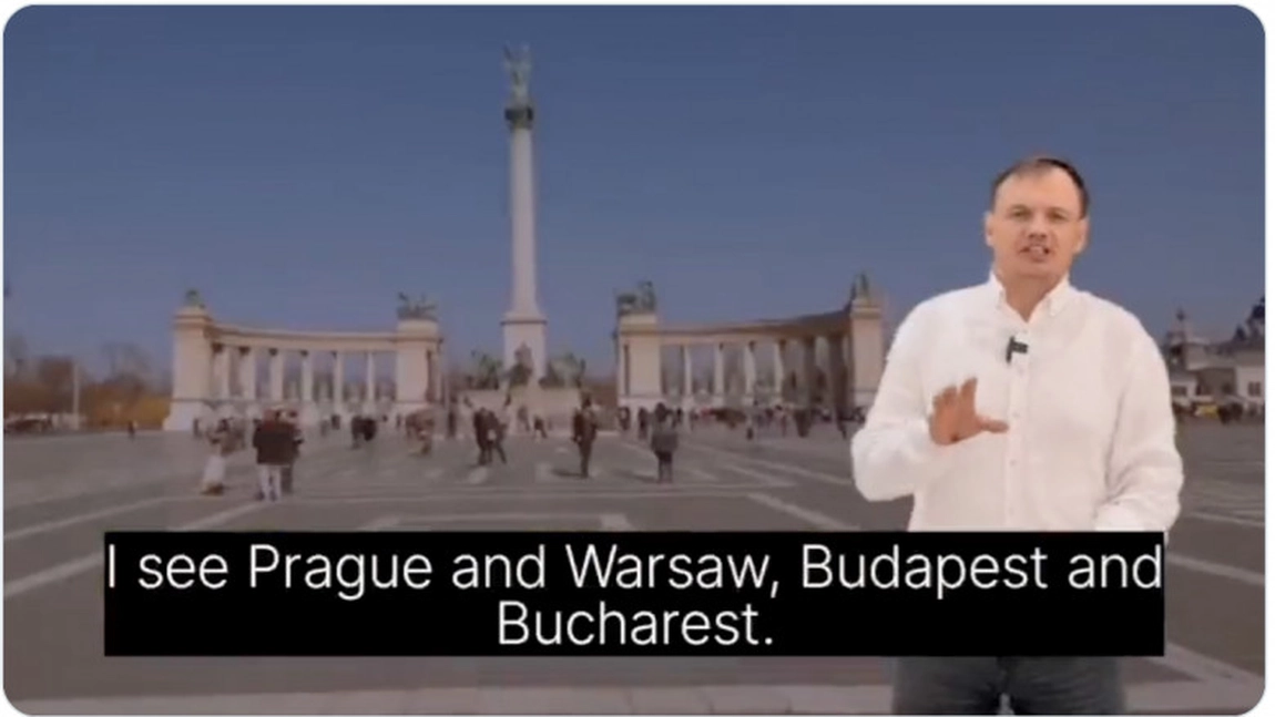 Mesajul halucinant al unui oficial rus: „Aceasta este țara mea. Văd Praga și Varșovia, Budapesta și București